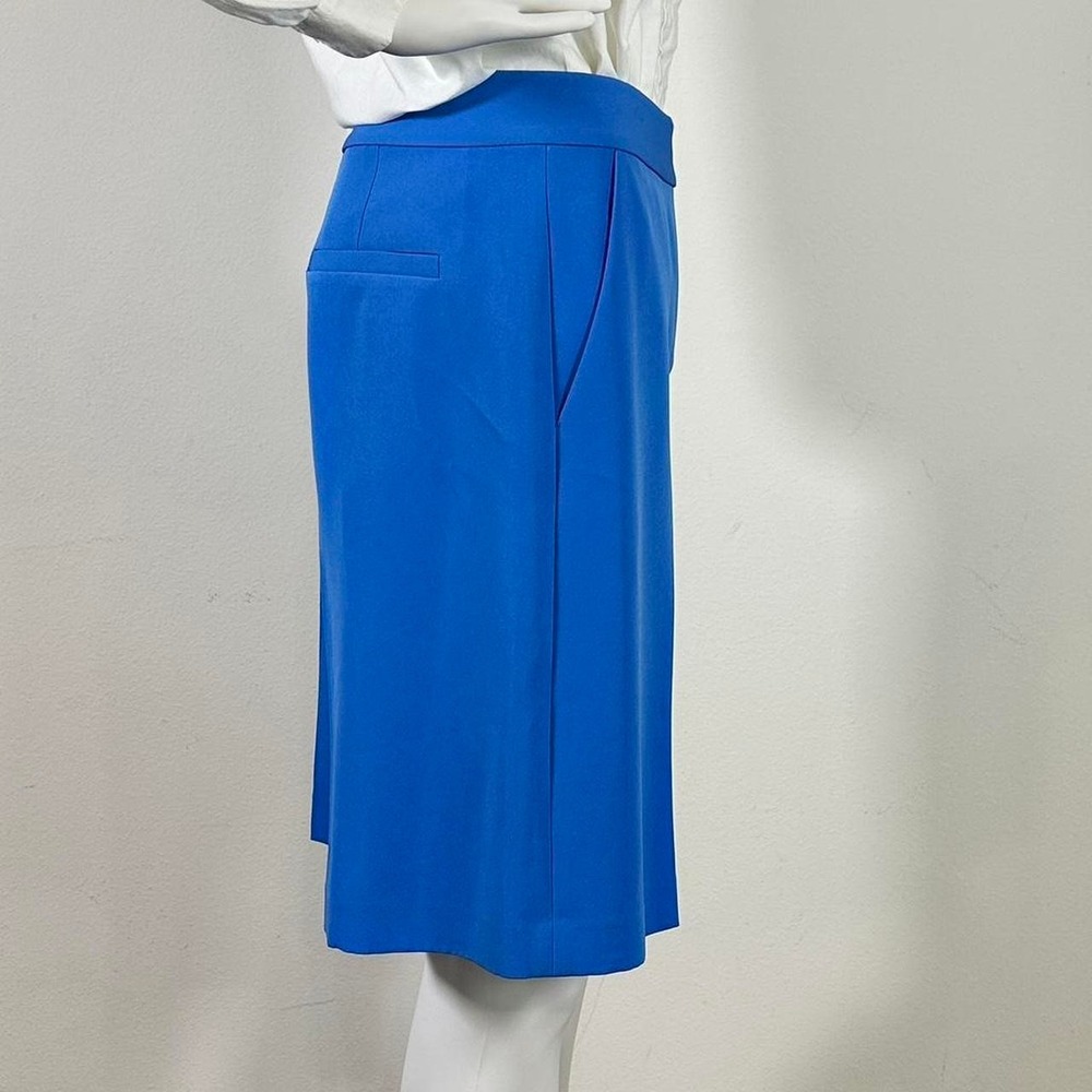 NWOT Kobi Halperin Cobalt Blue Wide Leg Culotte Shorts - Picture 3 of 7